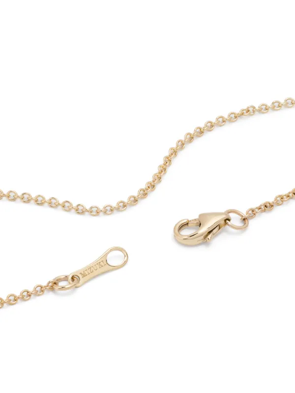 Mizuki 14kt Yellow Gold Sea Of Beauty Pearl And Diamond Long