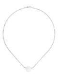 Mizuki 18kt white gold Eve South Sea pearl and diamond necklace - Silver