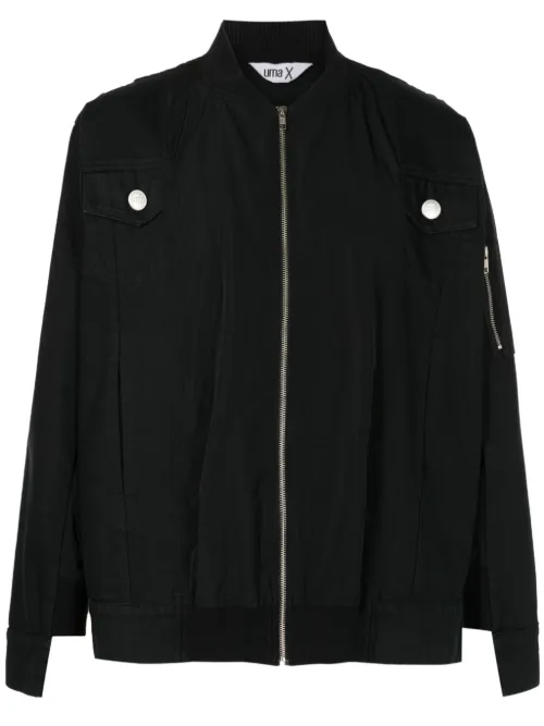 Veste bomber à poches à rabat - Uma | Raquel Davidowicz - Modalova