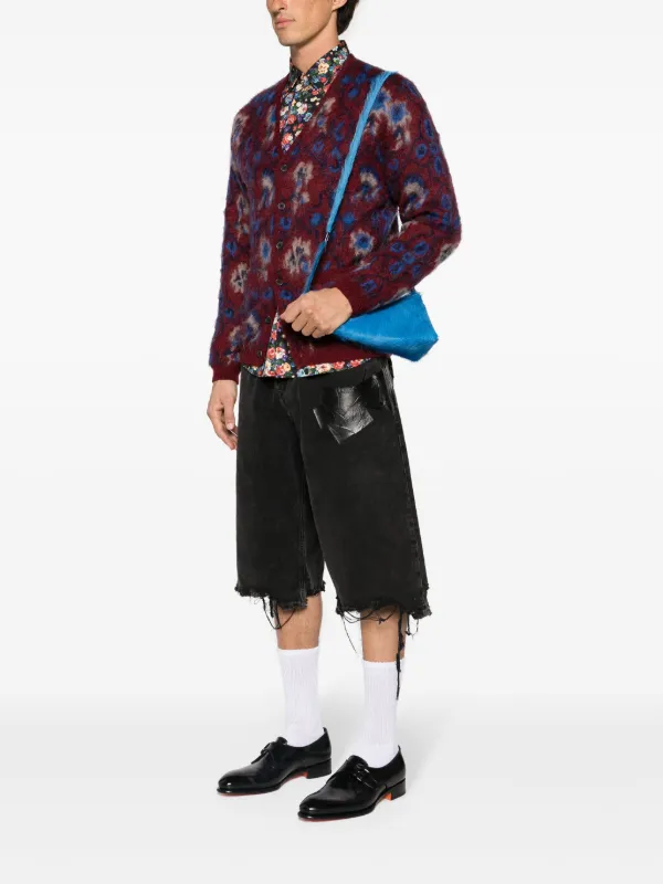 【MARNI】Prima トライアングル ショルダーバッグ Marni Prima Triangle ショルダーバッグ | ブルー | FARFETCH JP