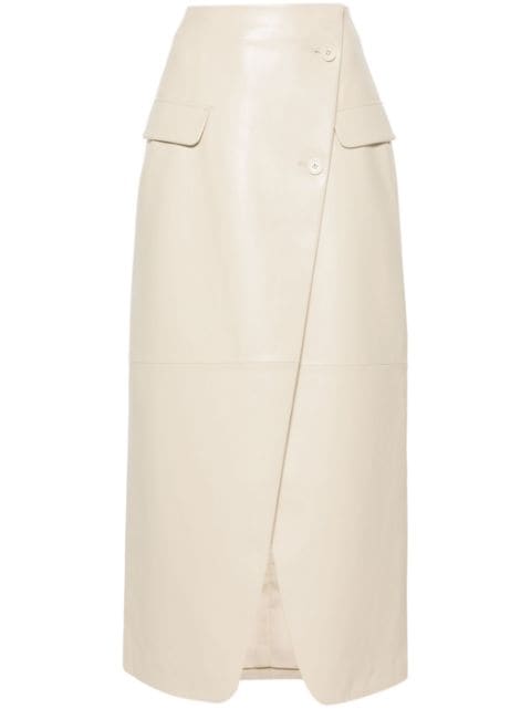 The Frankie Shop Nan A-line maxi skirt