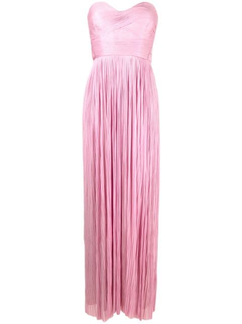 Maria Lucia Hohan Karlie pleated gown