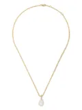 Mizuki 14kt gold Sea Of Beauty pearl and diamond medium necklace