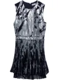 Simkhai Selkie round-neck minidress - Black