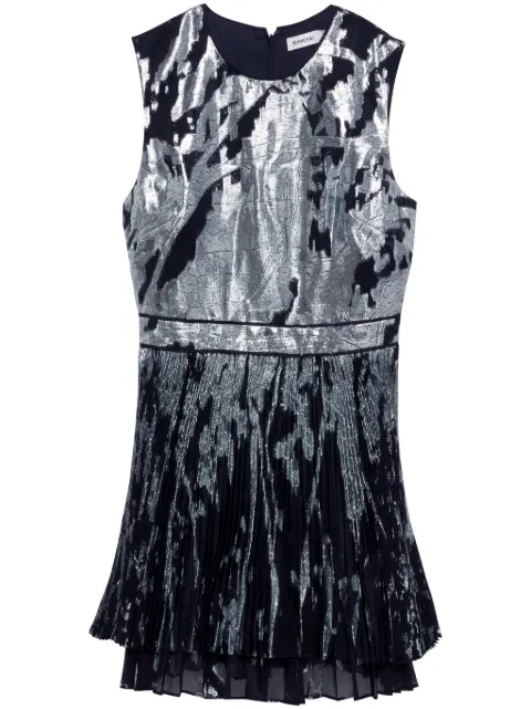 Simkhai Selkie round-neck minidress 6231028OBLACK - 0