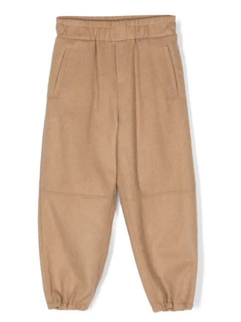 Fendi Kids pantalones con pretina elástica 