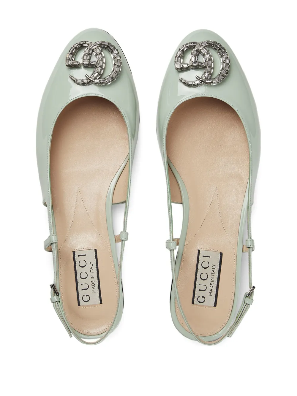 Gucci Double G Ballerina Shoes Farfetch