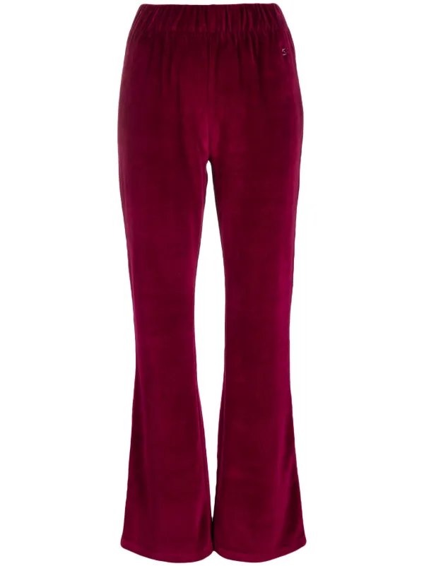 Velvet sale pants flare