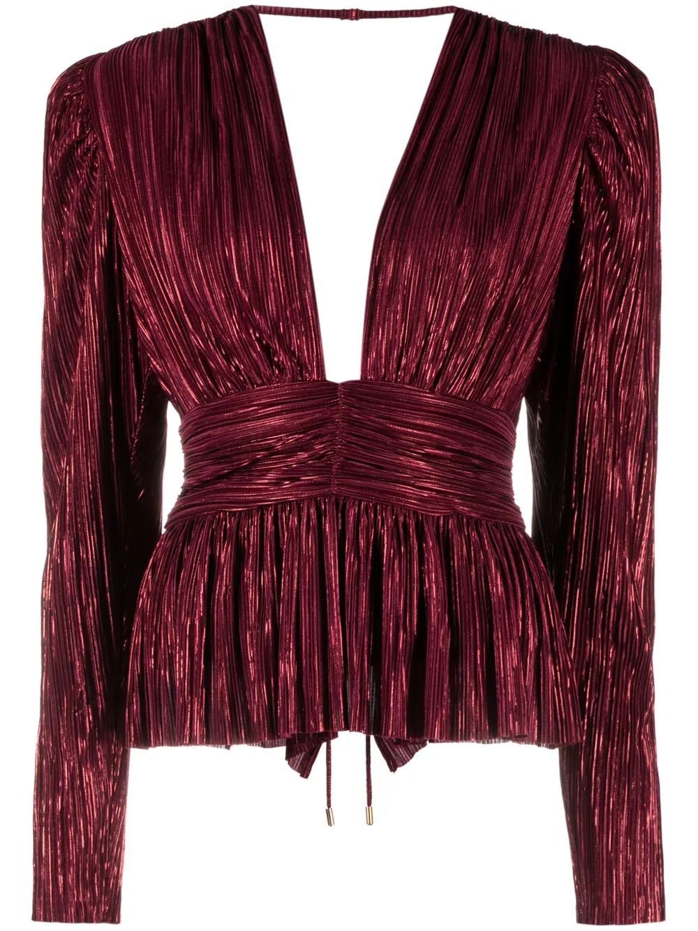 RUNWAY TREND FOILED TOP main image 0