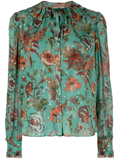 Ulla Johnson Pippa floral-print blouse