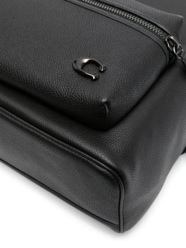 Coach レザー バックパック | ブラック | FARFETCH JP