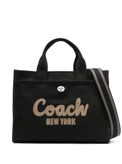 Coach Field logo-appliqué tote bag