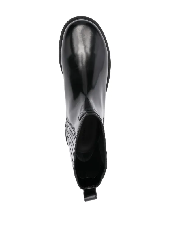 Givenchy Patent Leather Chelsea Boots | Black | FARFETCH