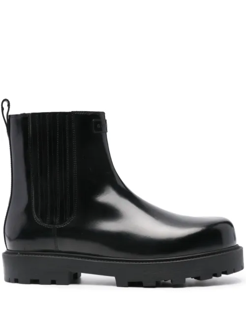 Bottines chelsea à fini verni - Givenchy - Modalova