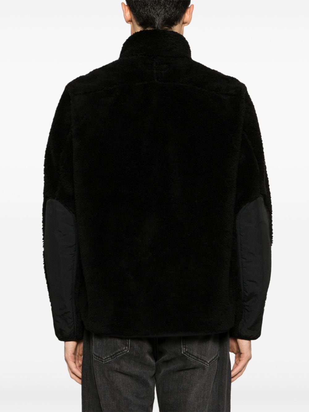 Shop Rag & Bone Felix Fleece Jacket In Black