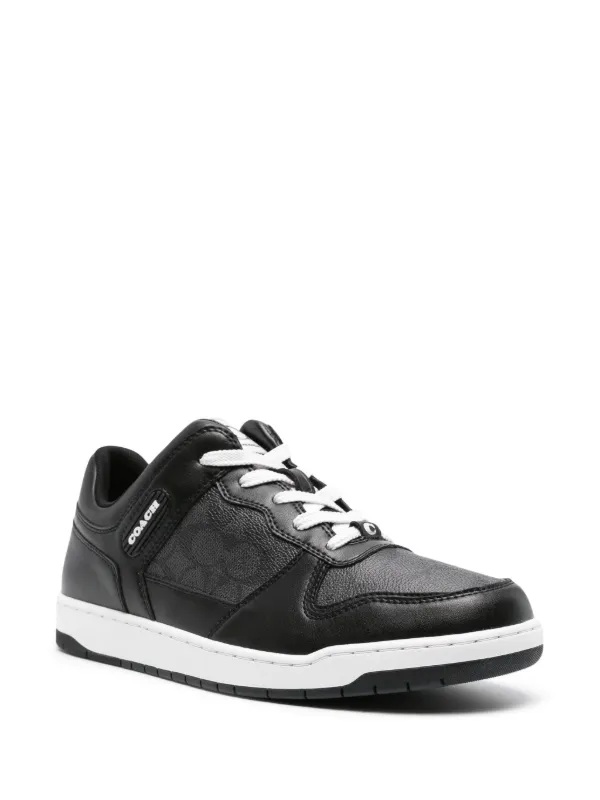 Coach logo sneakers discount