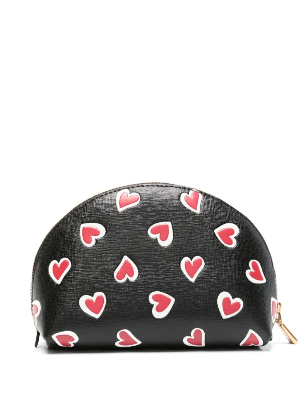 Kate spade makeup bag polka dot top