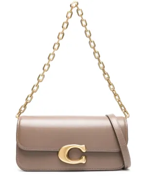 Coach Tabby Leather Shoulder Bag Farfetch