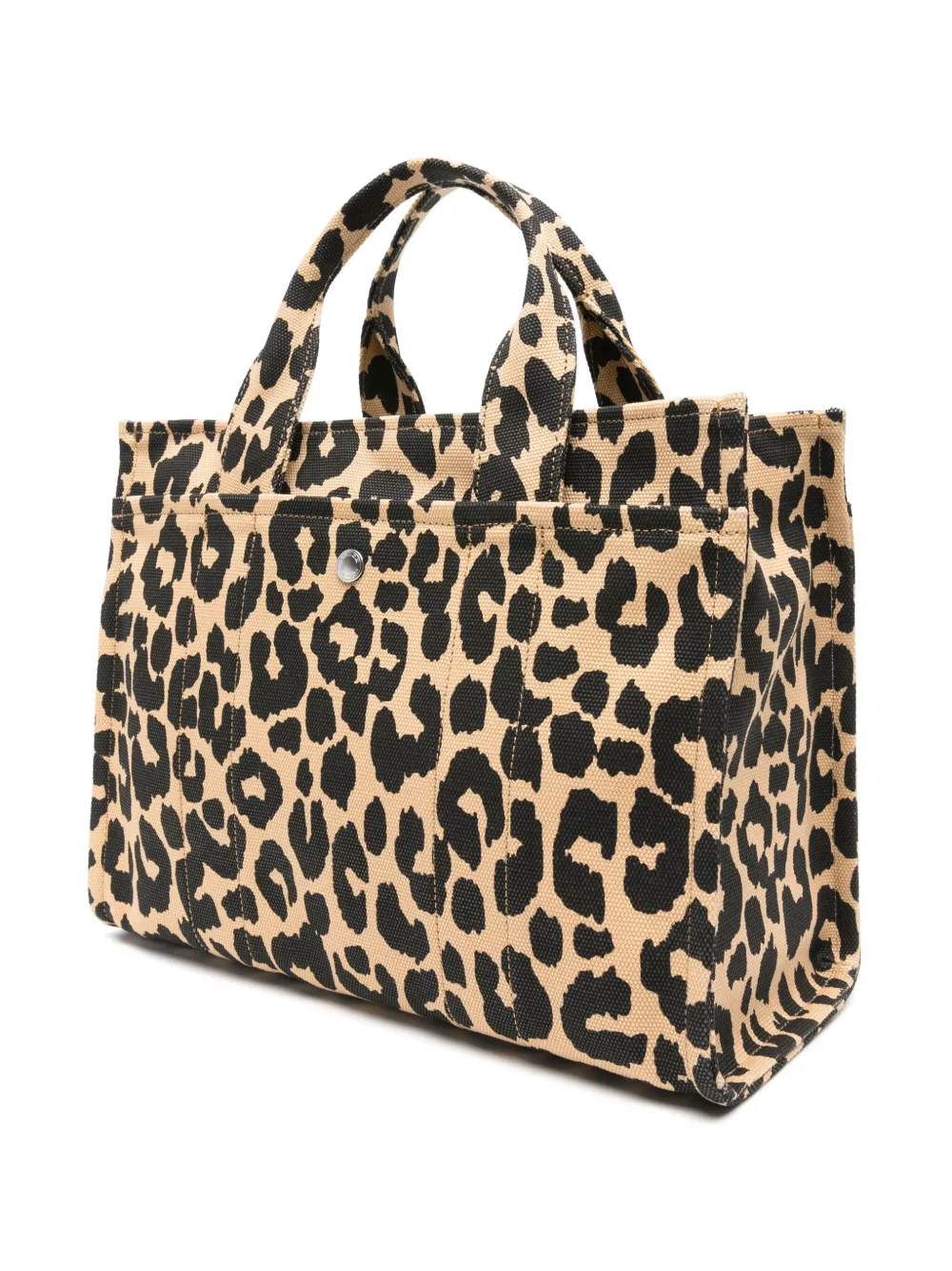 Coach Shopper met luipaardprint Bruin