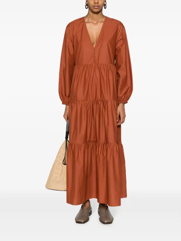 Organic cotton maxi best sale dress