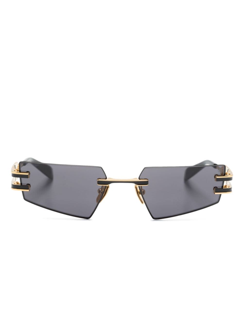 Balmain Eyewear Fixe frameless sunglasses - Oro