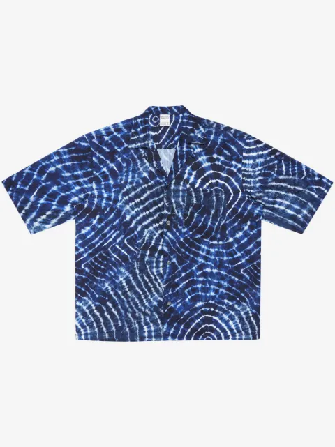 COUNTY OF MILAN AOP Soundwaves-print shirt