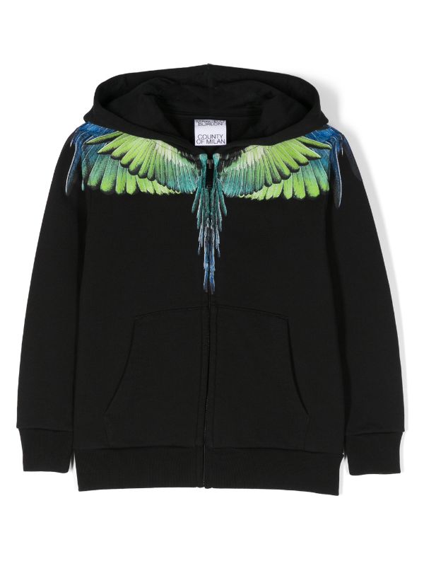 Felpa marcelo burlon on sale farfetch