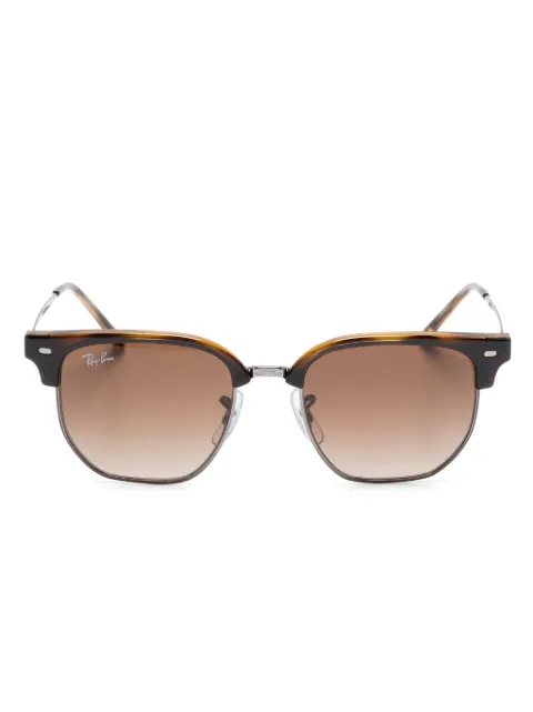 RAY-BAN JUNIOR lunettes de soleil à monture Clubmaster à effet écaille de tortue