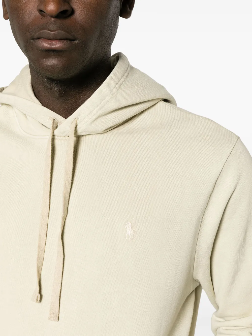 Polo Ralph Lauren Hoodie met borduurwerk Beige