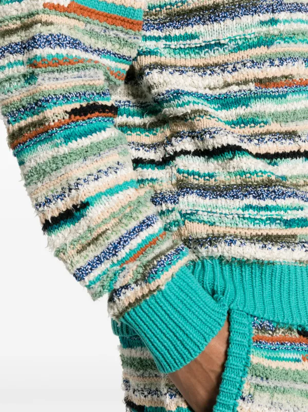 Alanui Madura I チャンキーニット セーター | ブルー | FARFETCH JP