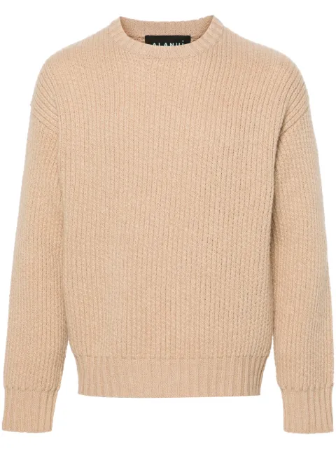 Alanui Finest cable-knit jumper