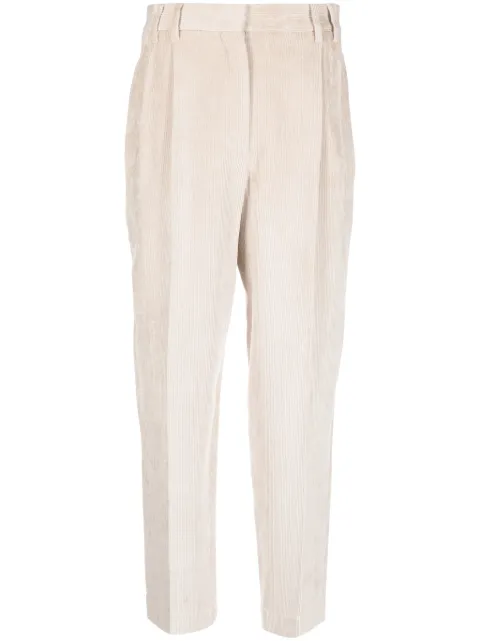 Brunello Cucinelli corduroy tapered trousers
