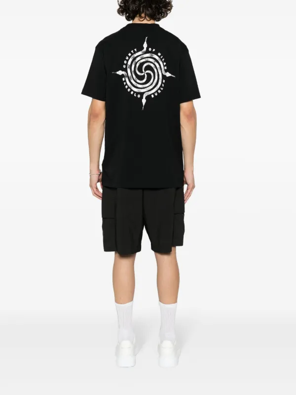 Marcelo burlon t shirt on sale farfetch