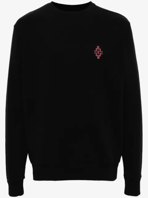 COUNTY OF MILAN sudadera con bordado Graffiti Cross