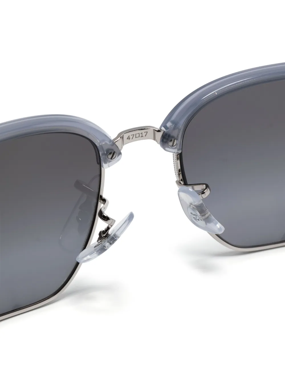 RAY-BAN JUNIOR Clubmaster zonnebril met getinte glazen Grijs