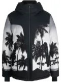 Palm Angels Palms padded ski jacket - Black