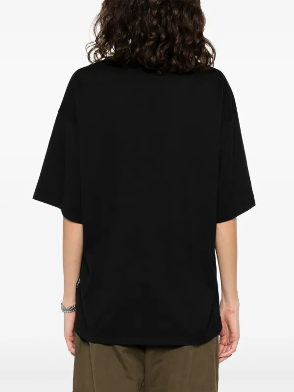 Palm Angels Ski Club Cotton T-shirt | Black | FARFETCH