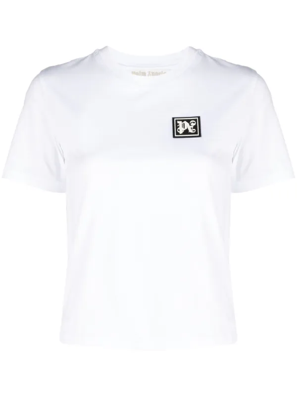 【関税込み】Palm Angels ホワイト Ski Club Classic Tシャツ Palm Angels Ski Club Tシャツ | ホワイト | FARFETCH JP