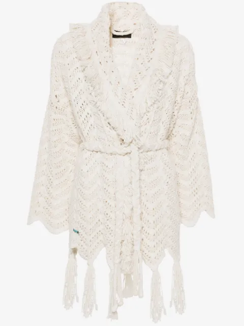 Alanui cardigan en maille chevrons