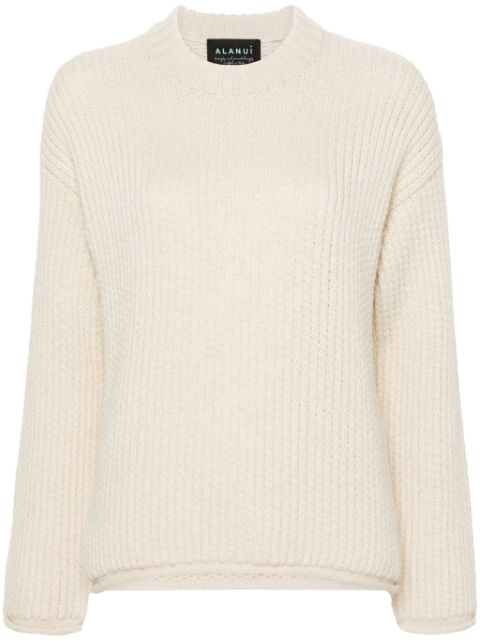 Alanui Finest ribbed-knit jumper Women