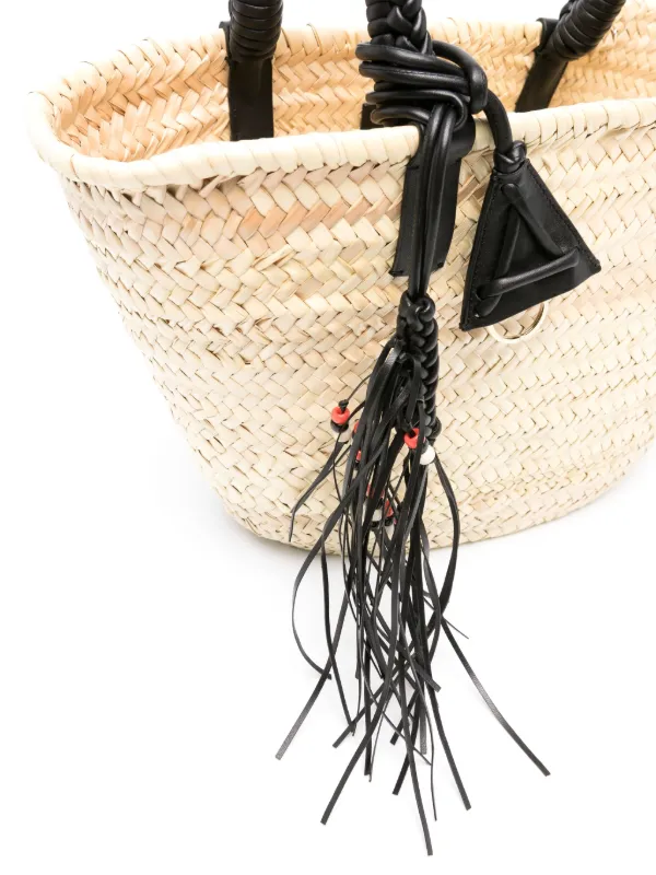 トートバッグ ALANUI 'Icon Palm Leaf Big' handbag Alanui Large Icon Palm Leaf Tote Bag | Neutrals | FARFETCH JO