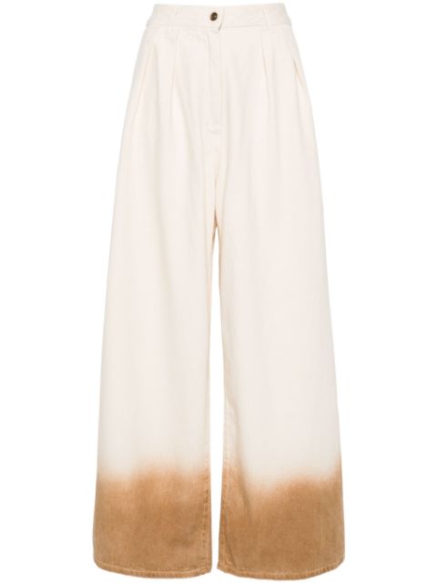 Alanui Bright Hues wide-leg  jeans