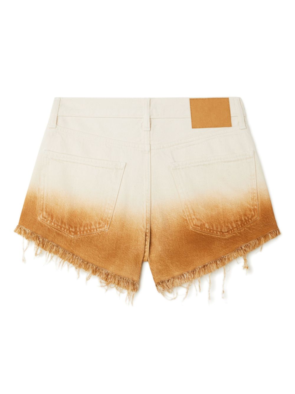 Alanui Bright Hues gradient denim shorts Women