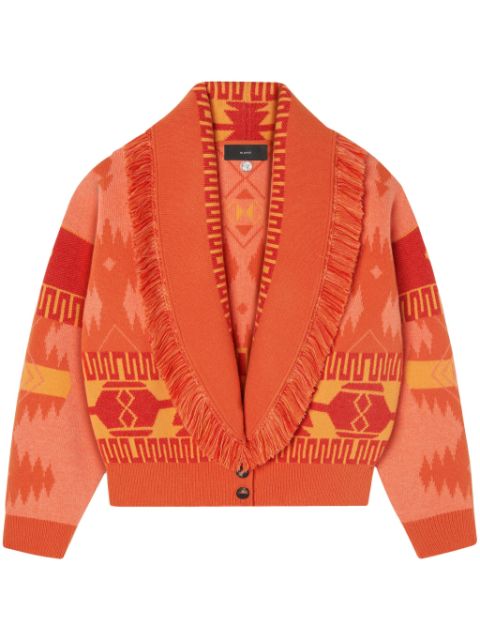 Alanui Icon jacquard cardigan Women