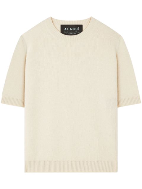 Alanui A Finest Knit ribbed T-shirt Women