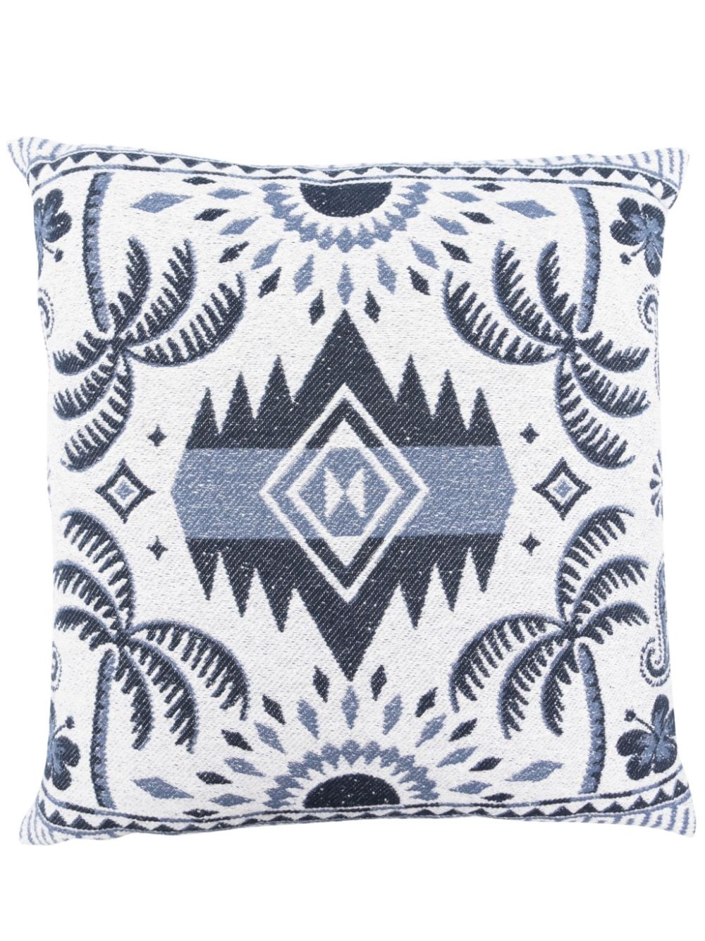 Alanui Cuscino Lush Nature Foulard jacquard - Blu