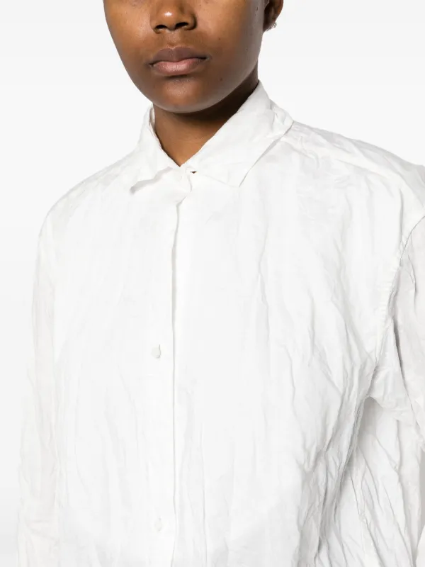 専用です。2019SS  daniela gregis  コットンシャツ Daniela Gregis Washed Cotton Cropped Uomo Larga Shirt in