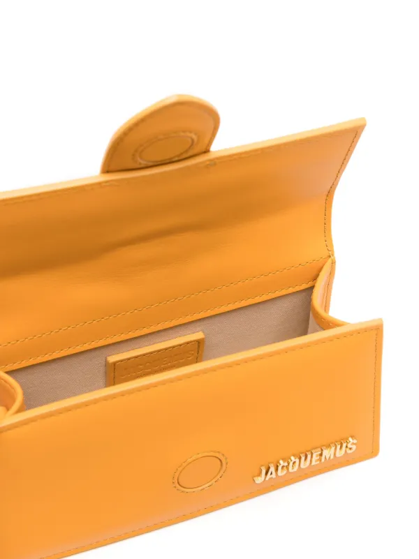 Jacquemus Le Bambino Leather Tote Bag | Yellow | FARFETCH