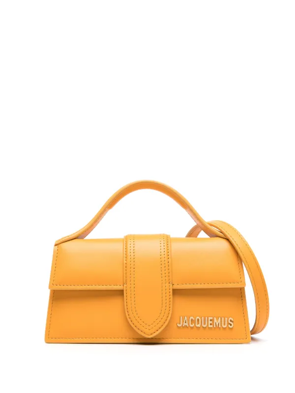 Jacquemus Le Bambino Leather Tote Bag | Yellow | FARFETCH AU