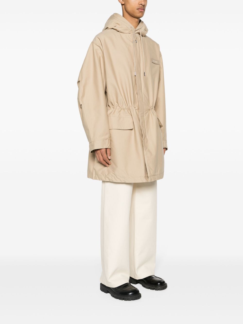 Jacquemus Le Parka Marrone hooded coat Men